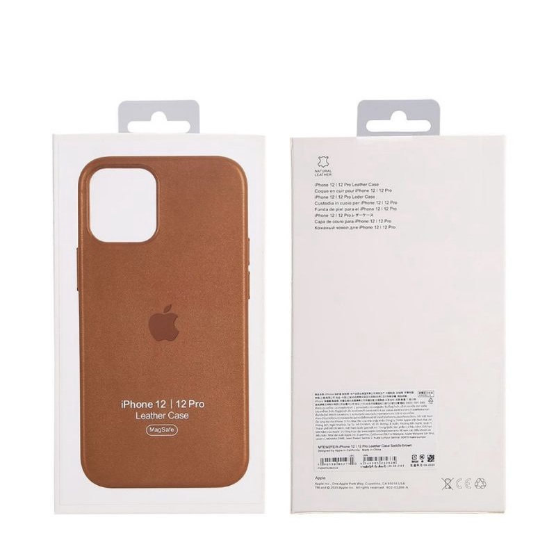 Softcase Leather ORISINIL LOGO iPhone 13 13PRO 13PROMAX Mini 12 12PRO 12PROMAX 11 11PRO 11PROMAX XSMAX XR XS 7+ 8+ 7 8 SE 2020/SE3 2022 Soft Case Kulit Asli ORI (Booming) Silky Lambang Warna Colour Black Hitam Neavy Coklat Kayu EMBOS Plus 3 PROMAX PRO MAX