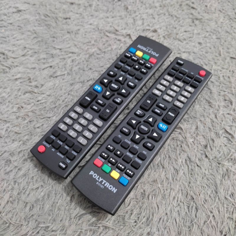 Remote TV POLYTRON Tabung Uslim/LCD/LED 100% Original Terbaru - Remot POLYTRON Slim - Remot POLYTRON