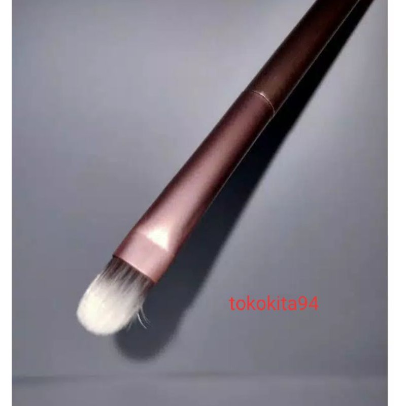 Kuas Alis Eyeshadow 2 in 1 Eyebrow Brush RoseGold