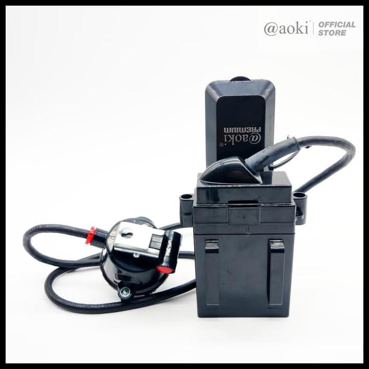 SENTER KEPALA 5W AKI PINGGANG LAMPU BELAJAR AOKI AK 3350