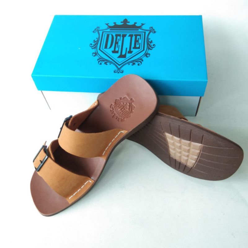 COD SANDAL KULIT ASLI PRIA HANDMADE MURAH