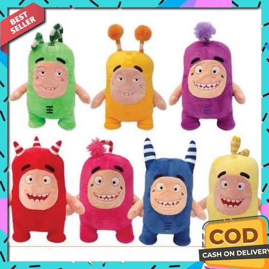 Boneka Jumbo Mainan Anak Empuk Hadiah Anak-Anak Boneka Bantal  L Boneka Oddbods Bahan Yelvo