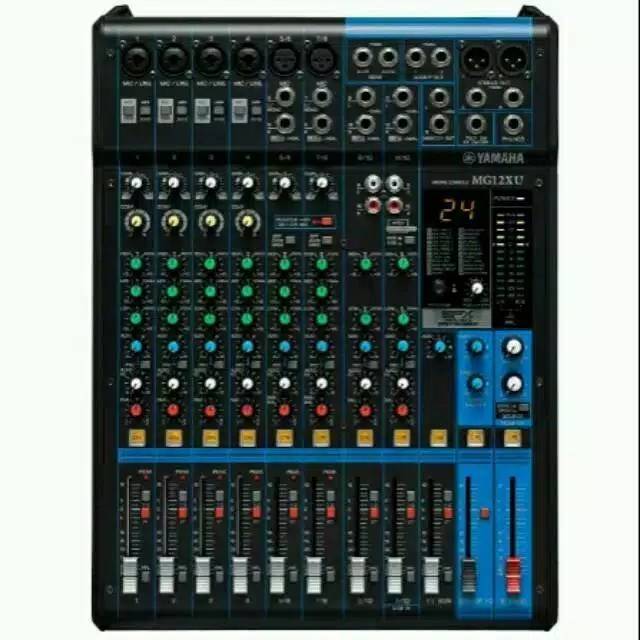 Mixer Yamaha MG12 XU /Mixer audio Yamaha 12 Channel