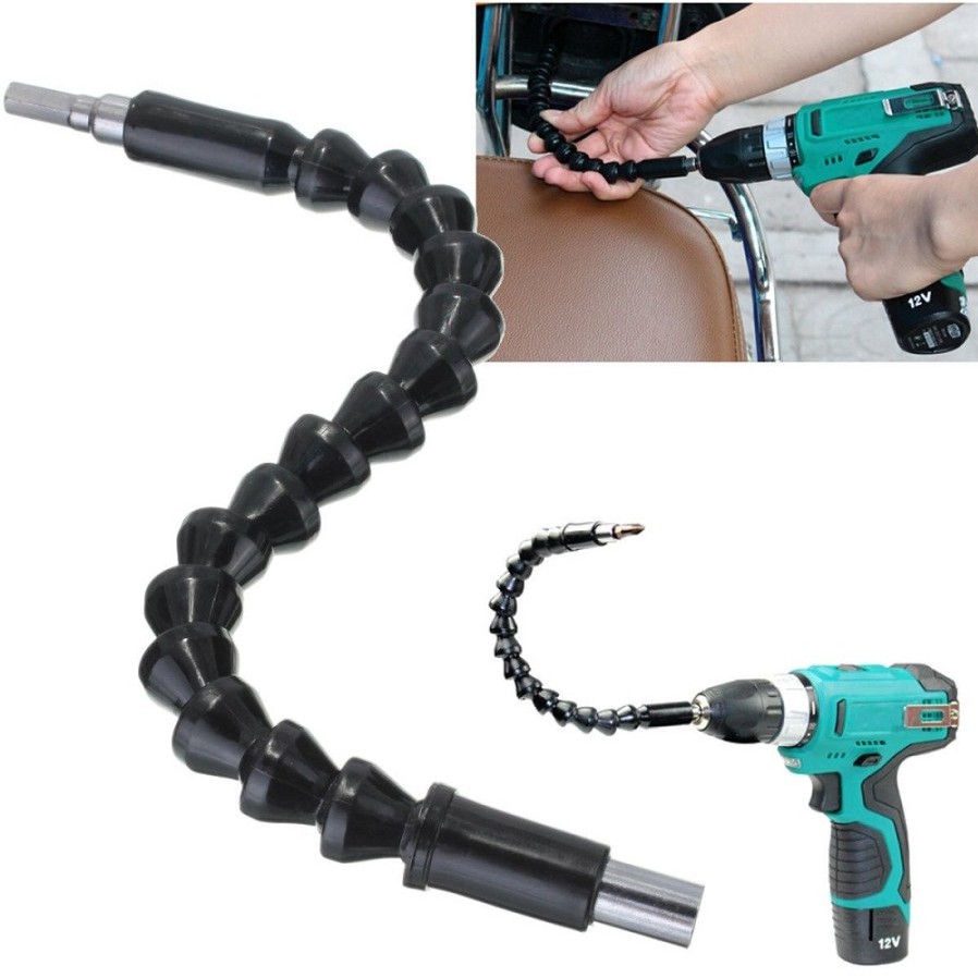 Kunci T set Obeng fleksibel Flexible Drill Extension Sambungan Obeng Palu sambungan mata bor SET