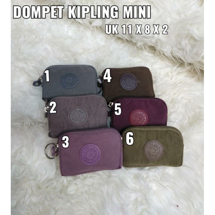Dompet kipling mini 1resleting