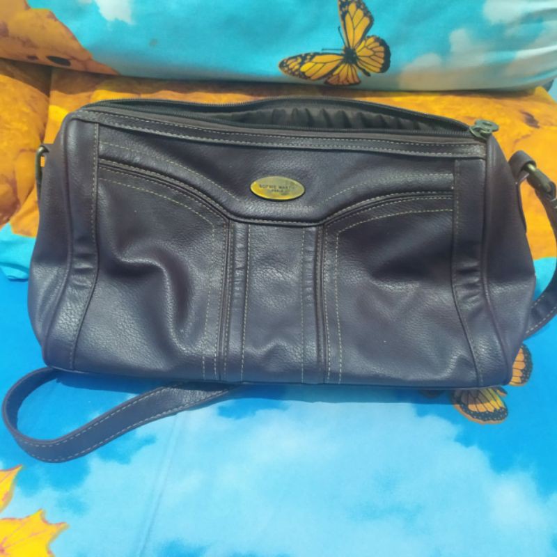 Tas sophie martin paris coklat (preloved)