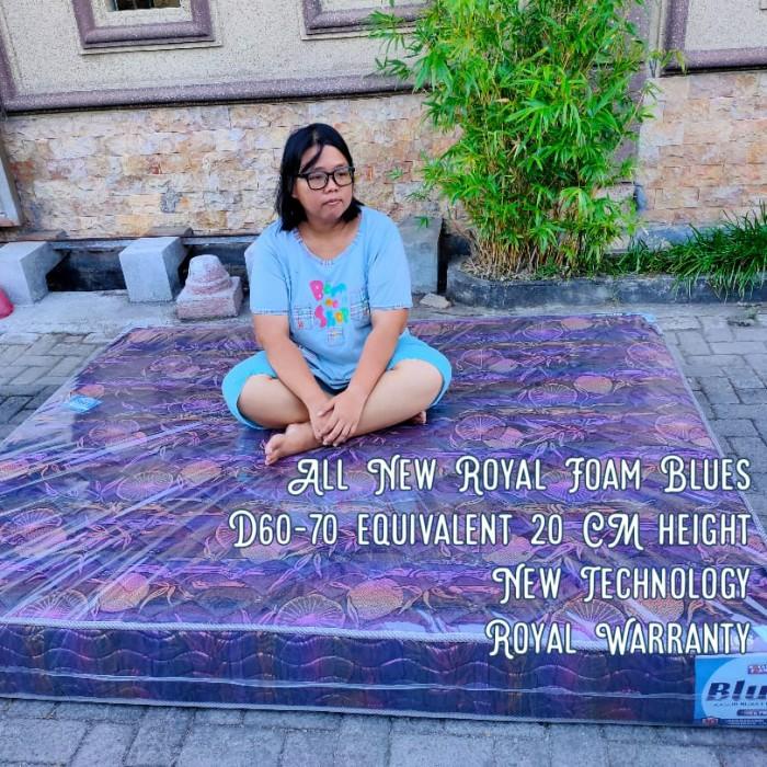 Ori Promo Murah True Orthopedic Royal foam Blues 160x200x20 kasur busa