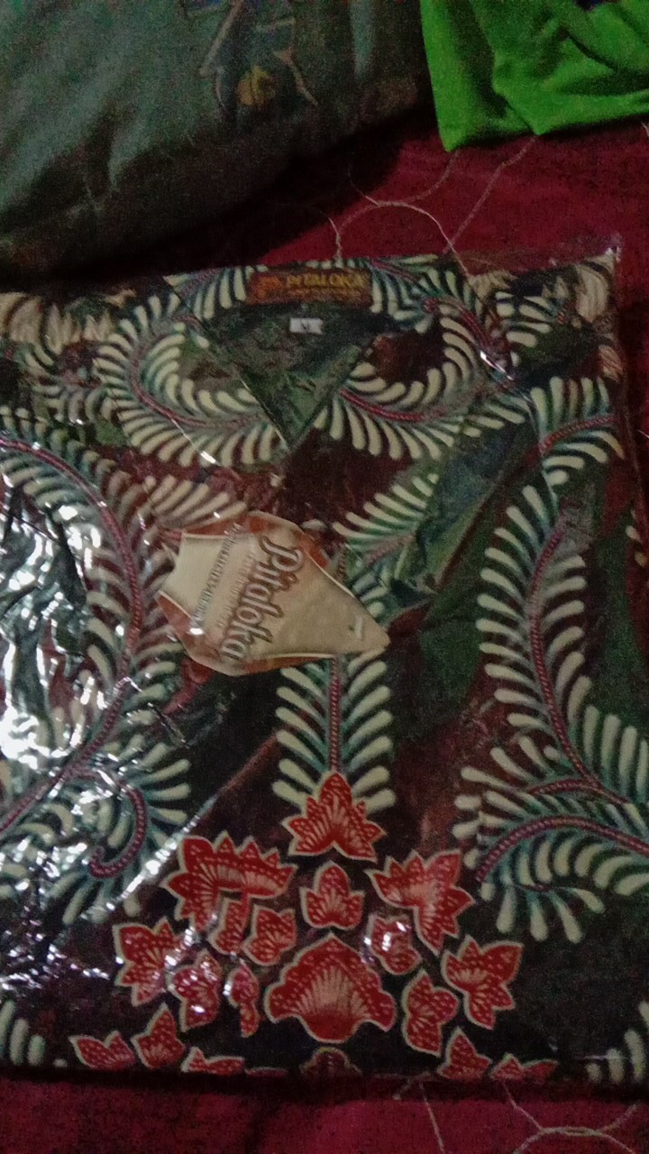 Kemeja Batik Semi Sutra Sanwoz Puring Istimewa