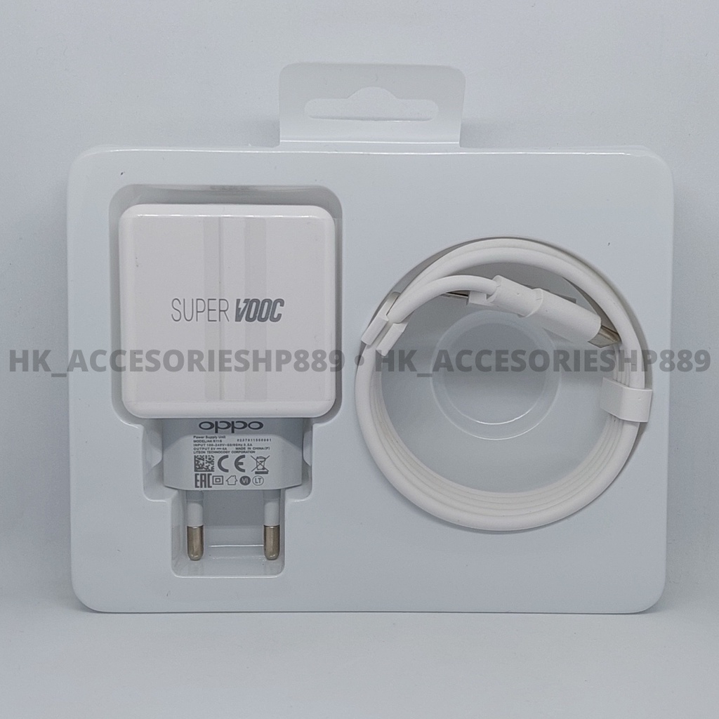 Charger Oppo R17 SUPER VOOC Flash Charging TYPE C