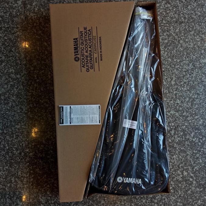 Yamaha Gitar Akustik C80 / C-80 / C 80 - Nt + Softcase
