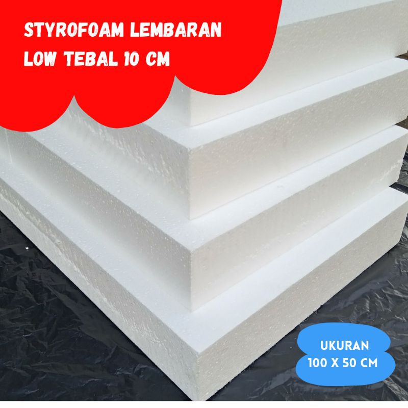 styrofoam lembaran / lembaran styrofoam tebal 10 cm low