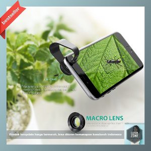 Dijual Aukey Lensa Fisheye Macro Wide Angle Lens   PL A1   Black Murah