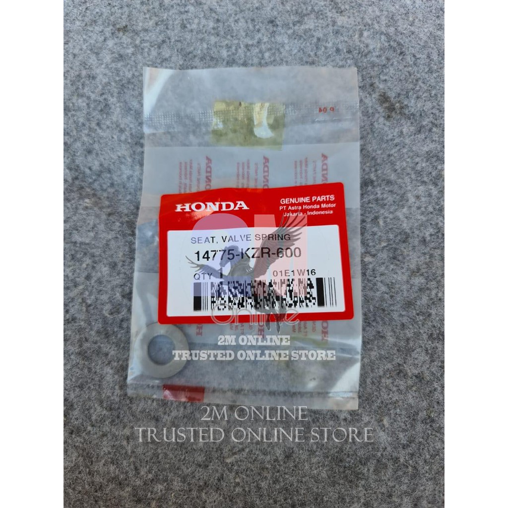 Mdr SEAT VALVE SPRING TOPI KLEP VARIO 125 BAWAH ORI AHM 14775-KZR-600