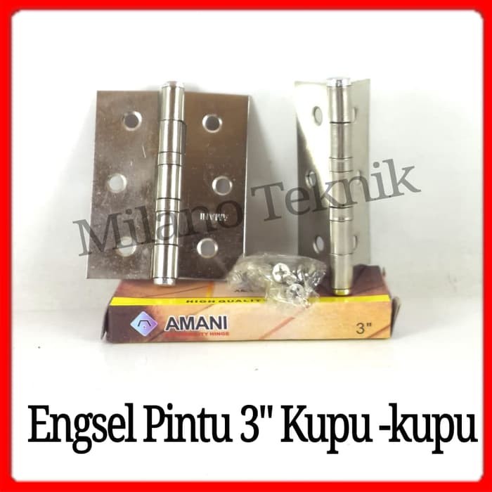 Engsel Kupu-Kupu Ukuran 3 Inch Engsel Pintu / Engsel Jendela 3&quot;