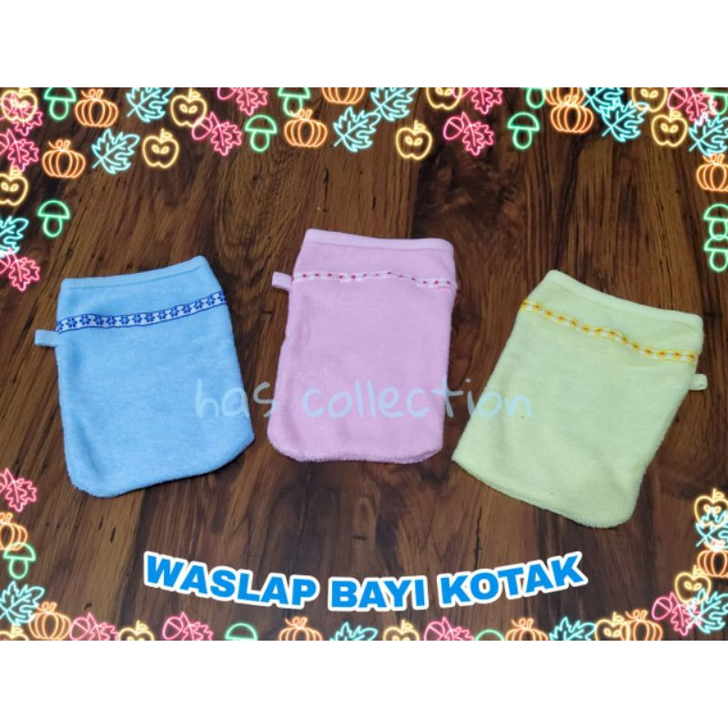 waslap bayi kotak