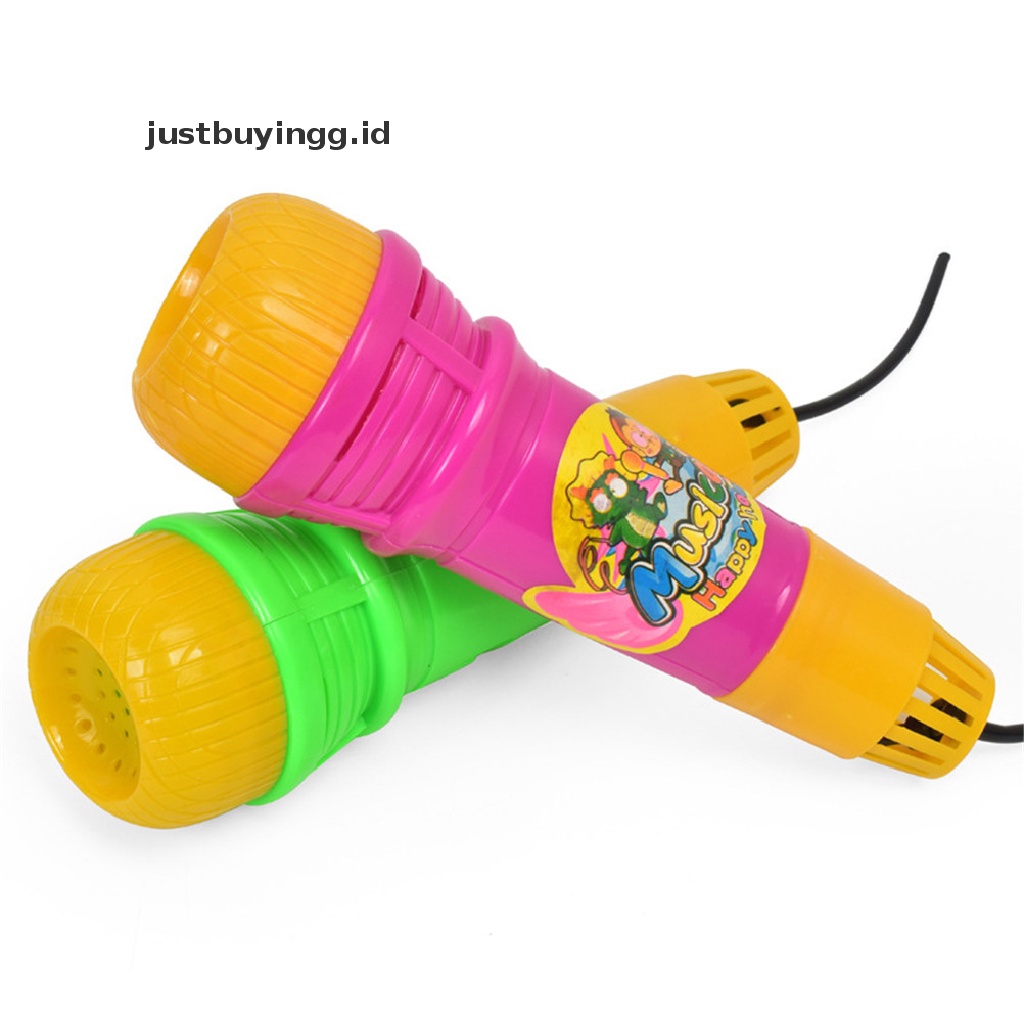 Justbuyingg.Id Mainan Microphone Echo Pengubah Suara Untuk Hadiah Ulang Tahun Anak 0-0 - 0 &quot;