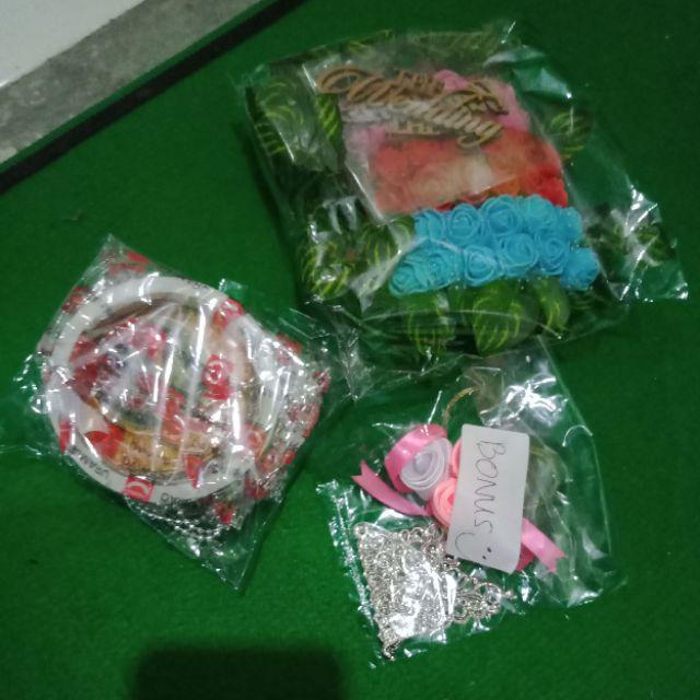 1pasang Lafaz Allah Dan Muhammad / Bahan Mahar / Resin /