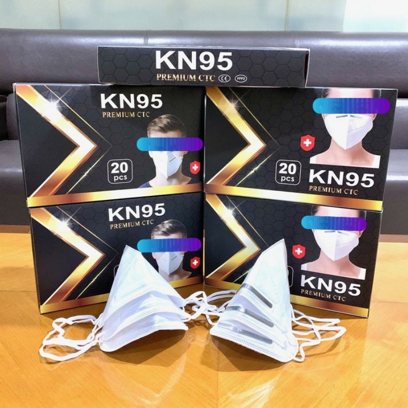 MASKER KN95 PREMIUM CTC - Masker N95 Masker Asli BNPB KAWAT DALAM