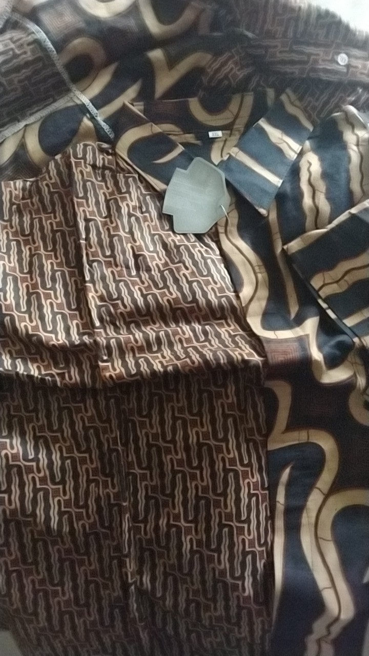 Rama Shinta Couple - Melani Set Couple Lilit Rovella Batik Couple Modern