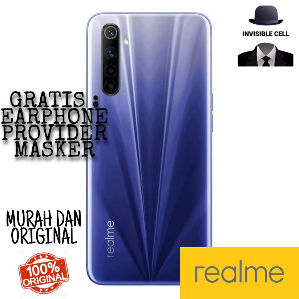 Realme 6 4/128 NEW Arrival Murah dan Garansi resmi(Imei Terdaftar)