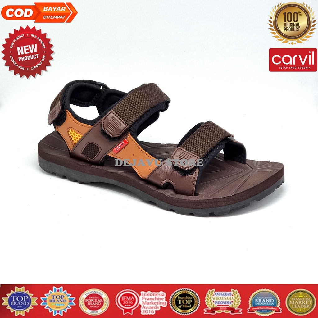 Sandal Gunung CARVIL Pria METRONOM-GM Sendal Tali Cowok di Jual Oleh DEJAVU STORE
