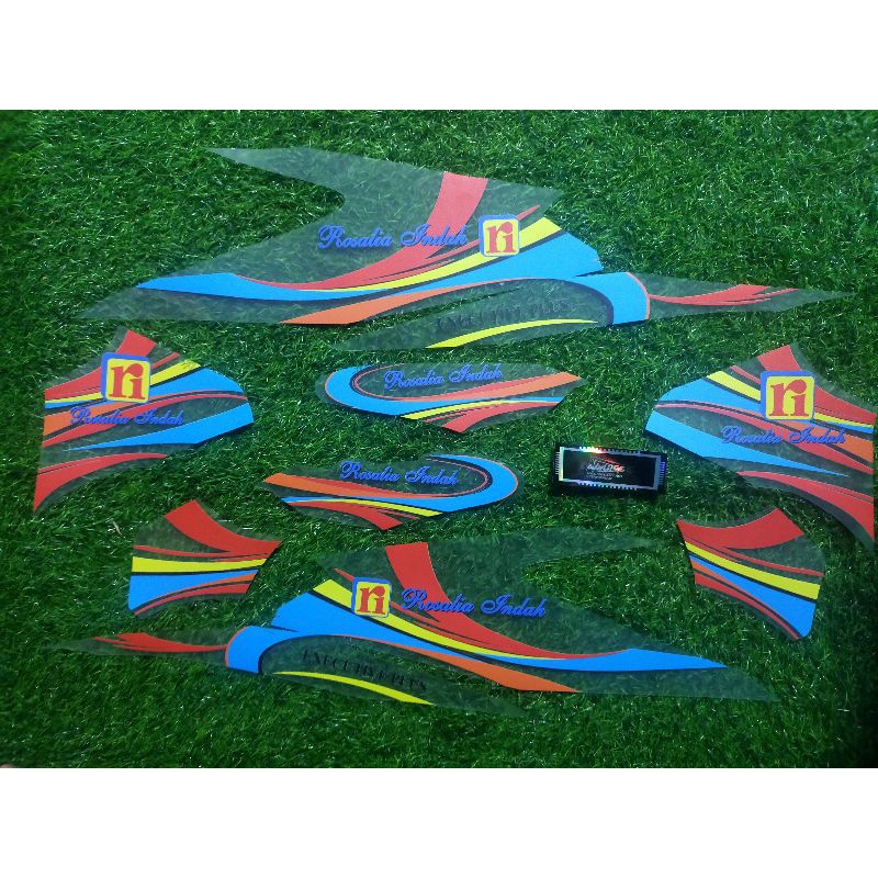 Striping transparan Vario Old 125 livery bus ROSALIA INDAH