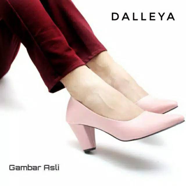 BONAY SILKY - Dalleya Shoes sepatu high Heels pantofel kerja kantor wanita simple casual-2