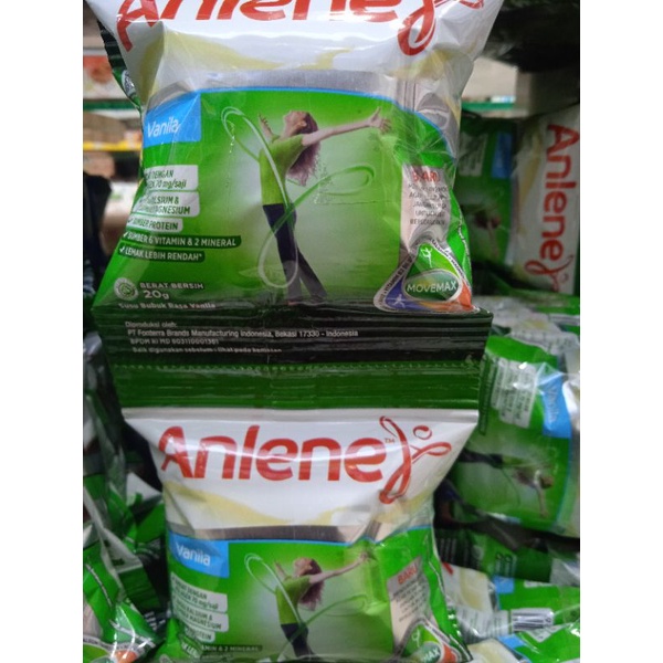 

Anlene Actifit Rasa Vanila dan Cokelat Isi 10