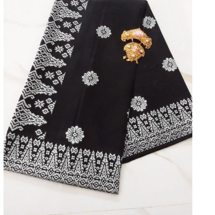 Flash Sale - KAIN BATIK SONGKET PRADA ANJANI / KAIN BATIK PRADA BALI WARNA GOLD