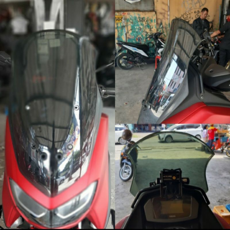 Winshield Visor Virus all new nmax 2020 Anti pecah