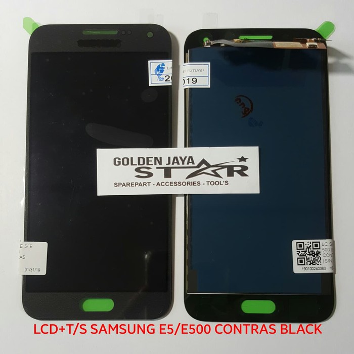 LCD SAMSUNG E500 CONTRAS + TS GALAXY E5