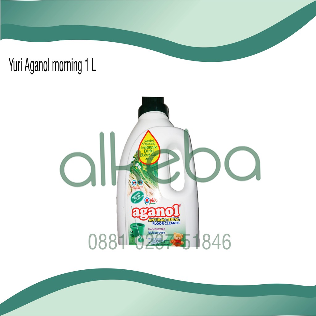 Yuri aganol Floor cleaner pembersih lantai 1000 ml anti bakteri botol PEMBERSIH LANTAI ANTI BAKTERI