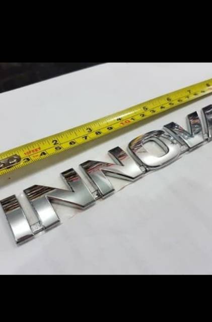 Emblem INNOVA for all new Innova 2016 panjang 19 cm