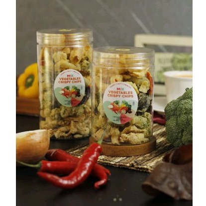 

XPRESSREMPAHSTORE - KERIPIK SAYUR MIX CRISPY | MIX VEGETABLES CRISPY CHIPS | Keripik Sayur Sehat Ukuran 750 ml 1000 ml