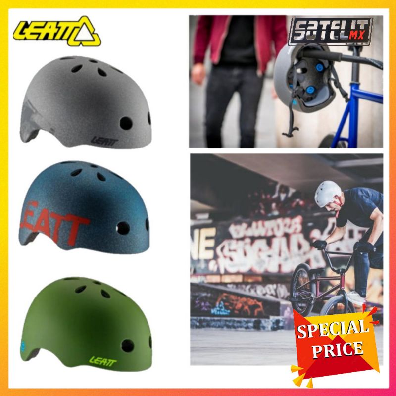 HELM LEATT MTB 1.0 URBAN. HELM SEPEDA LEATT. HELM MTB LEATT. HELM SKATE. HELM BMX