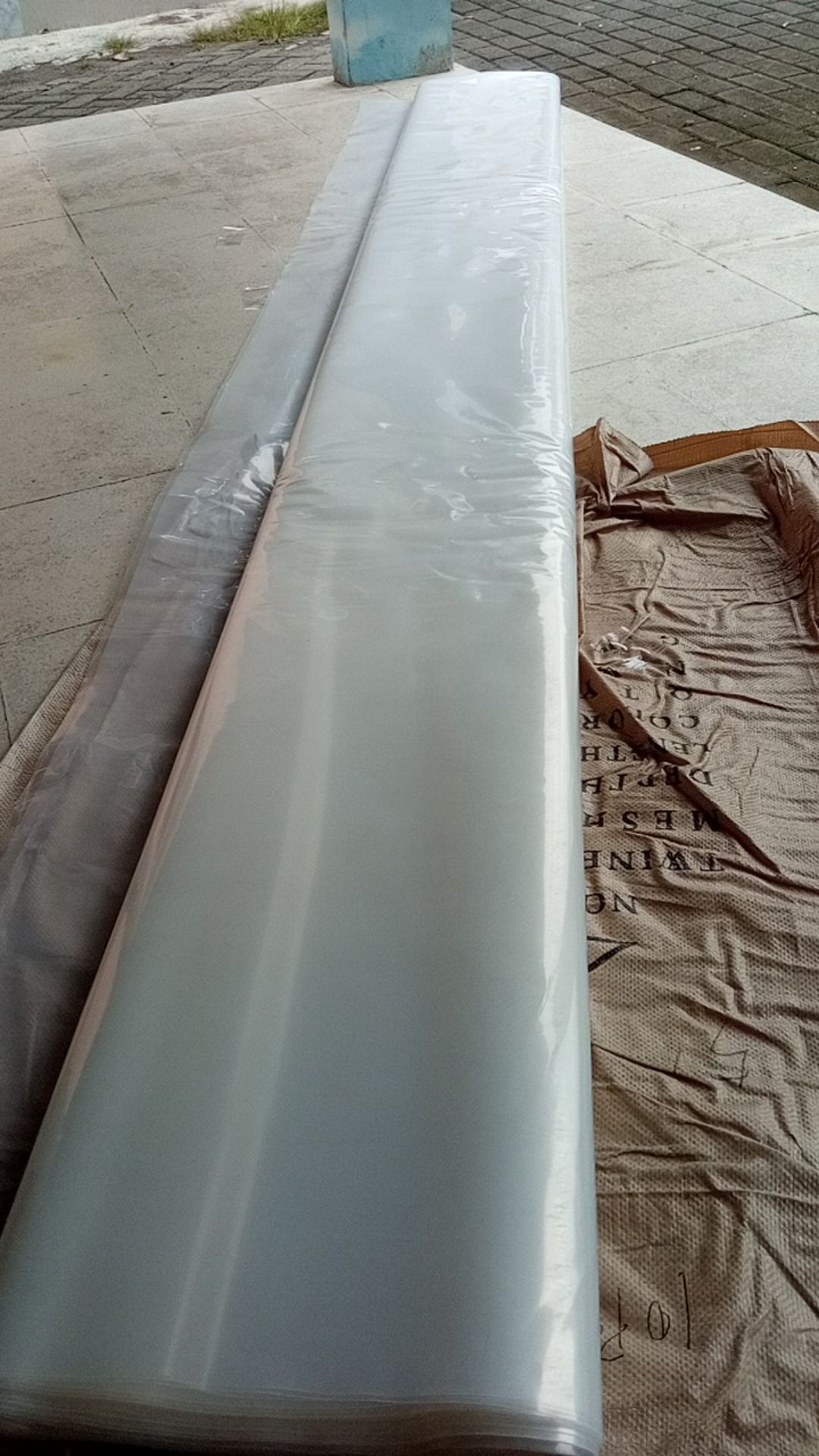 Plastik Uv Tebal 200 Micron 14 % Lebar 6 Meter- 6m X 1m