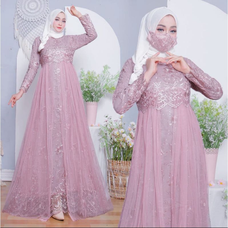 GAMIS TILE MAXI ALEXA| GAMIS TILE| DRESS PESTA MEWAH| GAMIS| GAMIS KONDANGAN| GAMIS TILE| GAMIS KOND