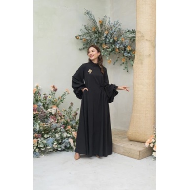 Fiona Dress in Black by Wearing Klamby