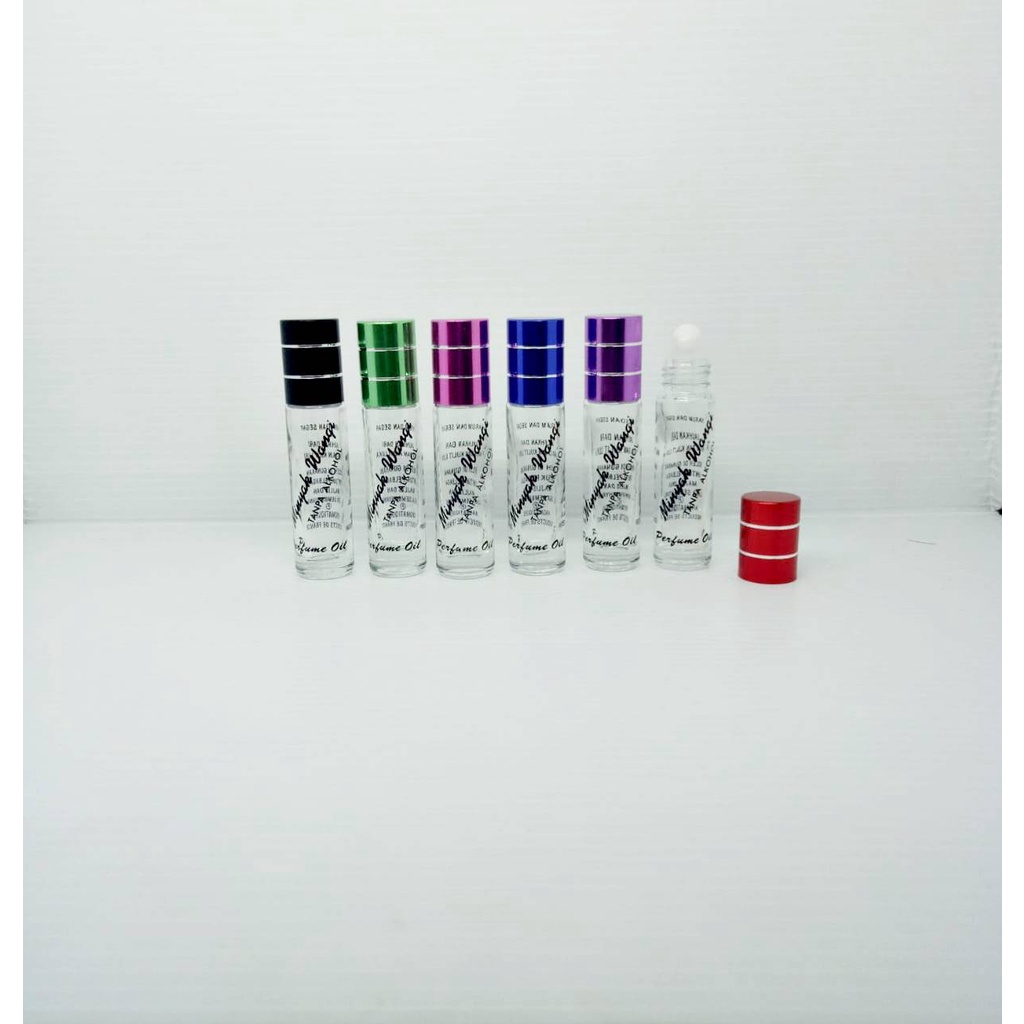 Botol Parfum Roll On Malaysia 8 ml cartonan @600pcs