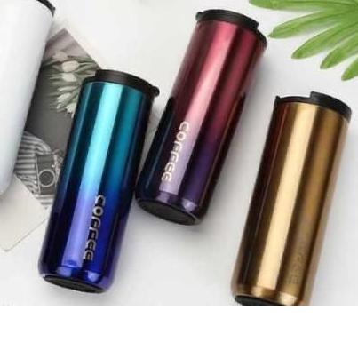 ❂ Termos Kopi Travel Mug Tumbler Travel Stainless Tahan Air Panas/Dingin ➧