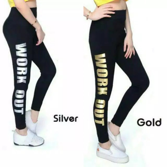 Legging Sport BIG WORKOUT 801 Celana Legging Import