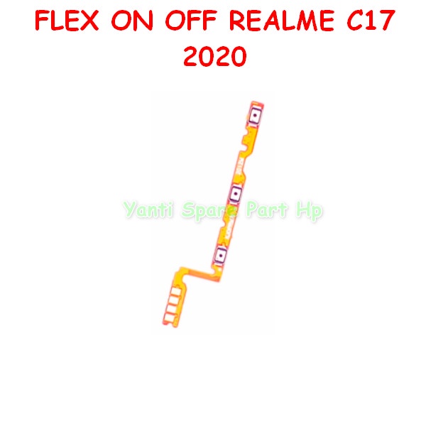 Flexible On Off Realme C17 2020 Original New