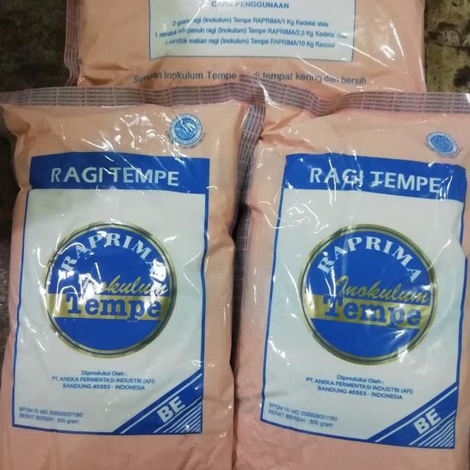 

Ragi Tempe Raprima 500 gr GRATIS ONGKIR