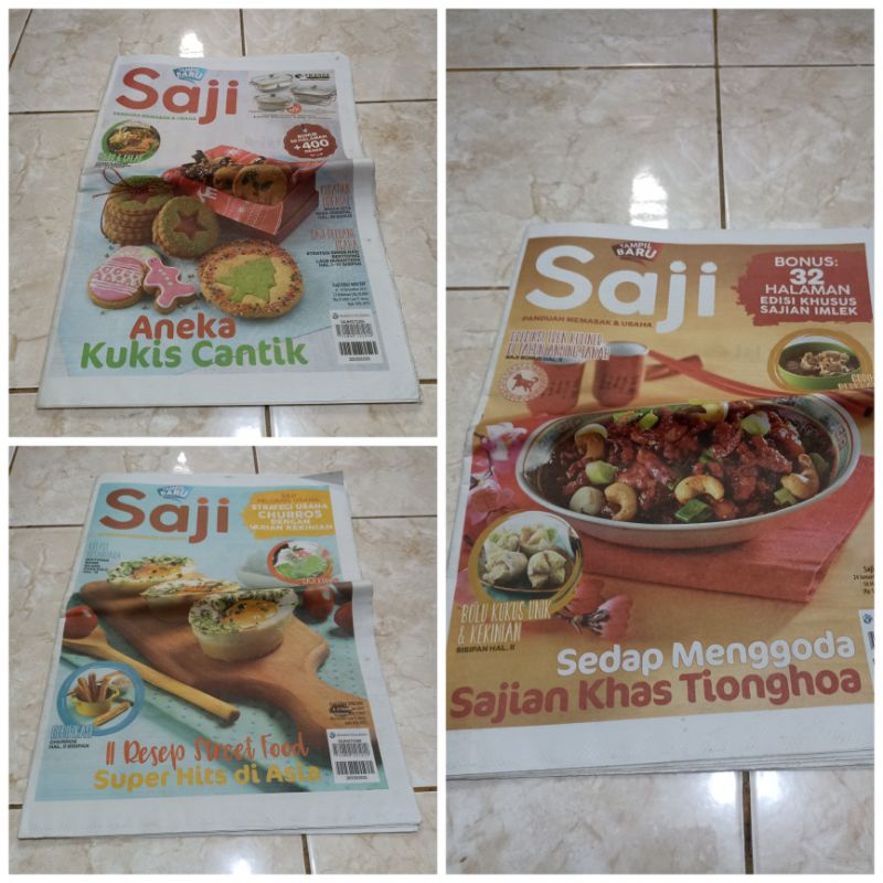 (PRELOVED) TABLOID SAJI PART 4