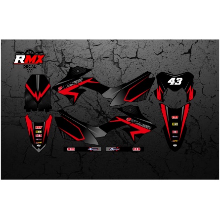 DECAL DTRACKER FULLBODY (012) DEKAL STIKER DTRACKER 150 SE/NEW 2016 2017 2018 2019 2020 2021 2022 HI