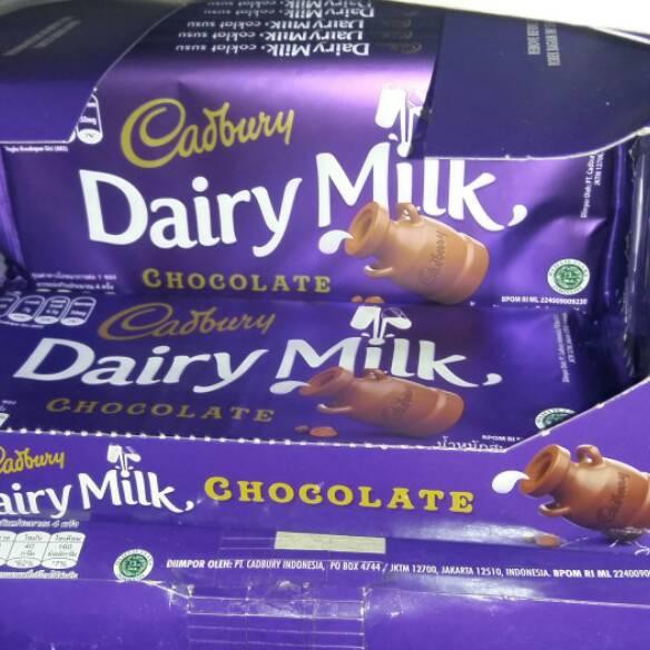 

Diskon19% Cadbury 165gr / cadbury dairymilk /cadbury dairy milk / cokelat cadbury 100gr / 100gram