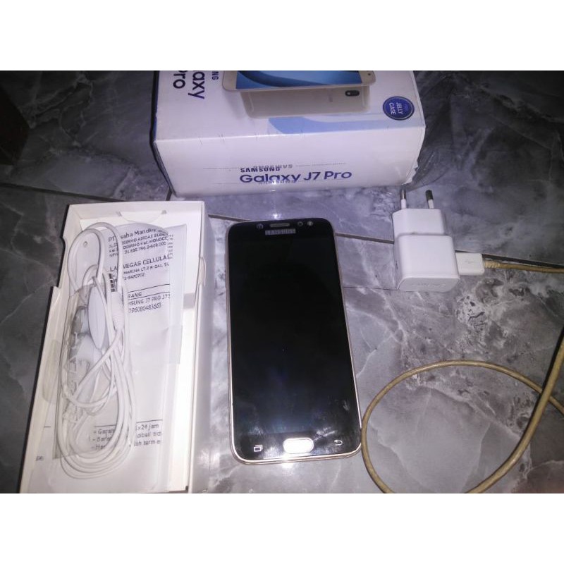 hp samsung j7 pro original batangan tw lengkap
