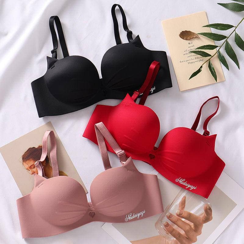 Bra Push Up BH Pakain Daleman Wanita Bra Tanpa Kawat Nadaiyagi Import [EMPEROR]