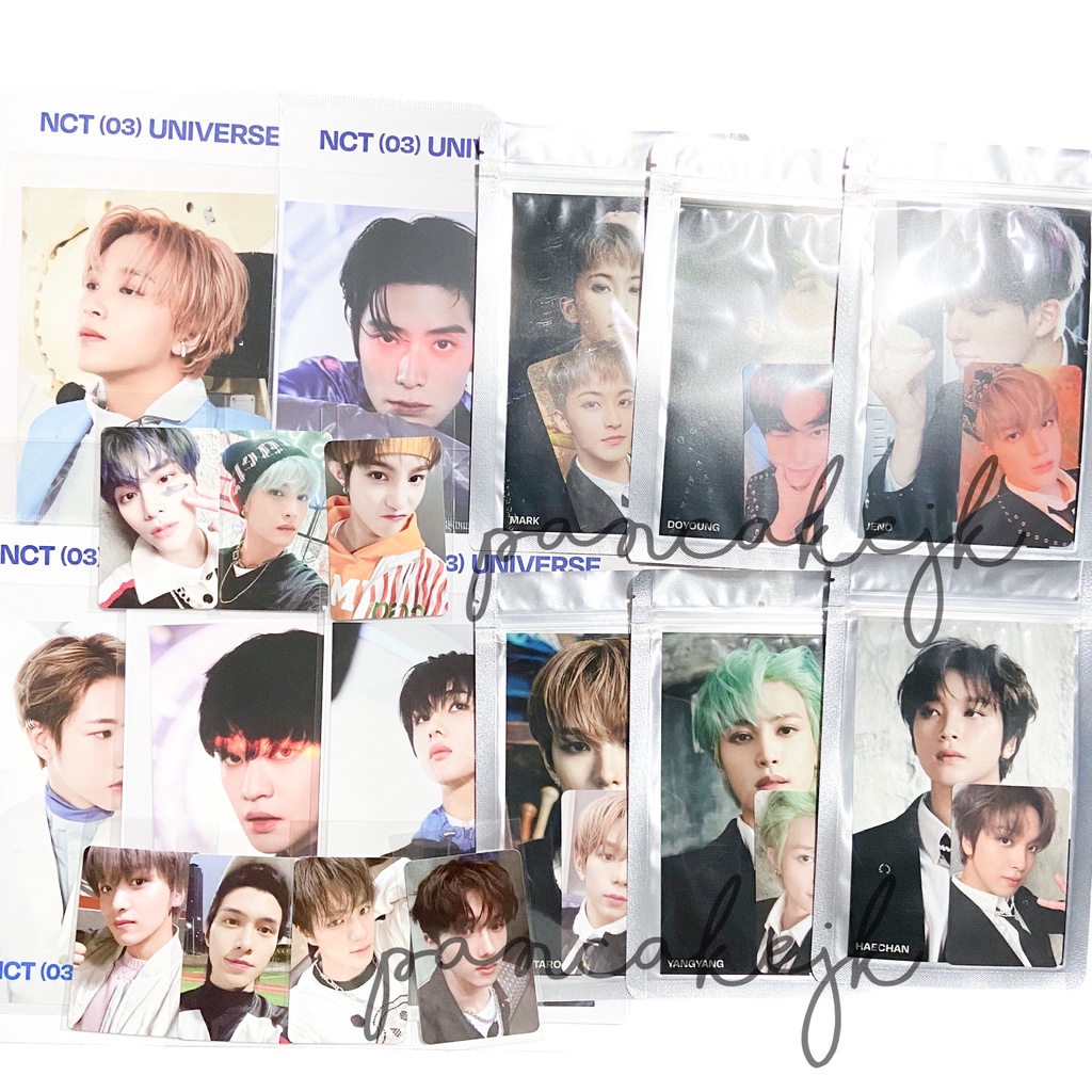[ ready ] universe md nct 127 wayv dream photocard dreaming luggage id let's play ball trading card 