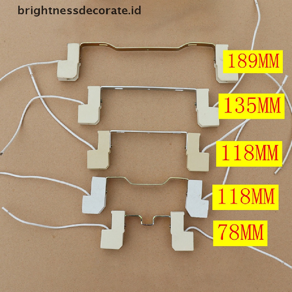 [birth] 78/118/135/189mm R7S Flood Halogen Light Bulb Ceramic Lamp Base Holder Adapter [ID]